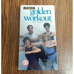 29 Minute Golden Workout Soft Exercise Program 1988 VHS